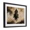 Stupell Industries Dusty Rodeo Cowboy Framed Print Under Glass, design by Franklyn Gregory